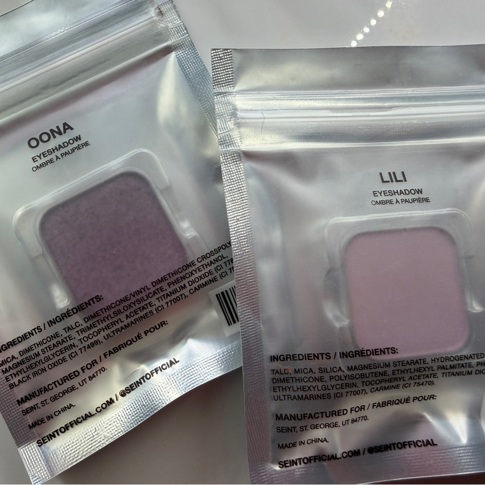 LILI & OONA Seint Eyeshadows